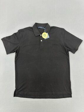 Vesi Sportswear Black Men's Polo Shirt